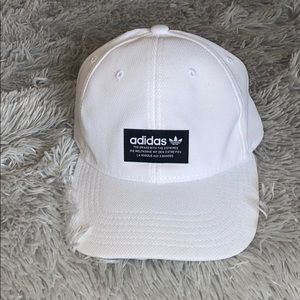 White Adidas Men’s Originals Hat